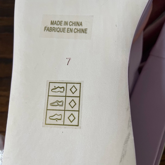 Jeffrey Campbell, 7, lilac pink purple square toe platform women’s sandals - Picture 8 of 9